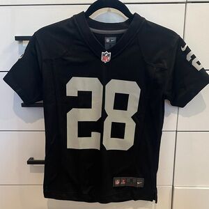 Kids nfl raiders jersey Jacobs 28